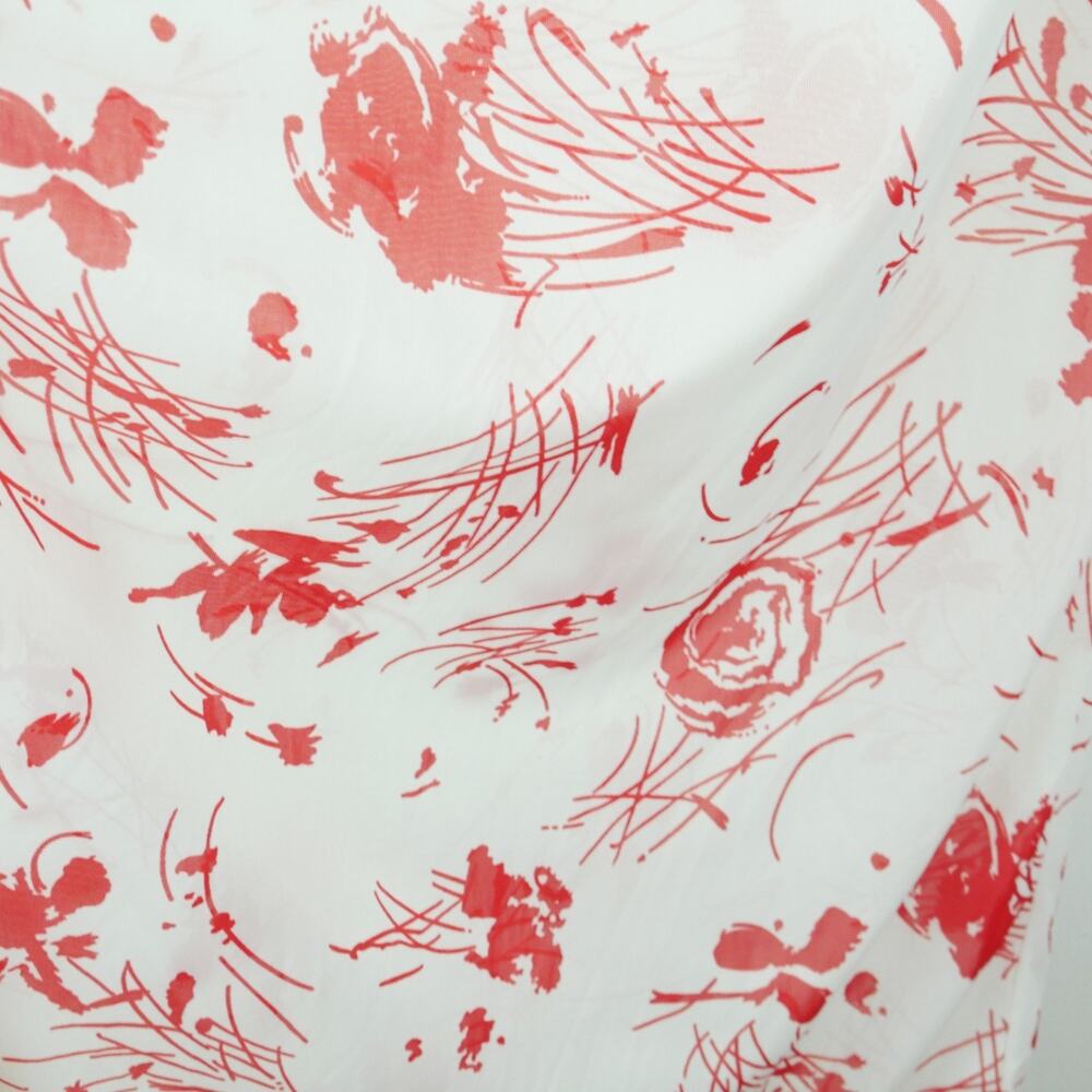Vintage‎ S Nightgown Slipdress Coquette Feminine Dainty Red Lace Floral 70s Glam - Picture 5 of 9